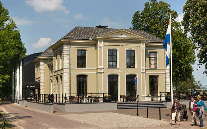 Buitenstucwerk IJsselhotel Deventer