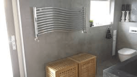 frescolori afwerking badkamer