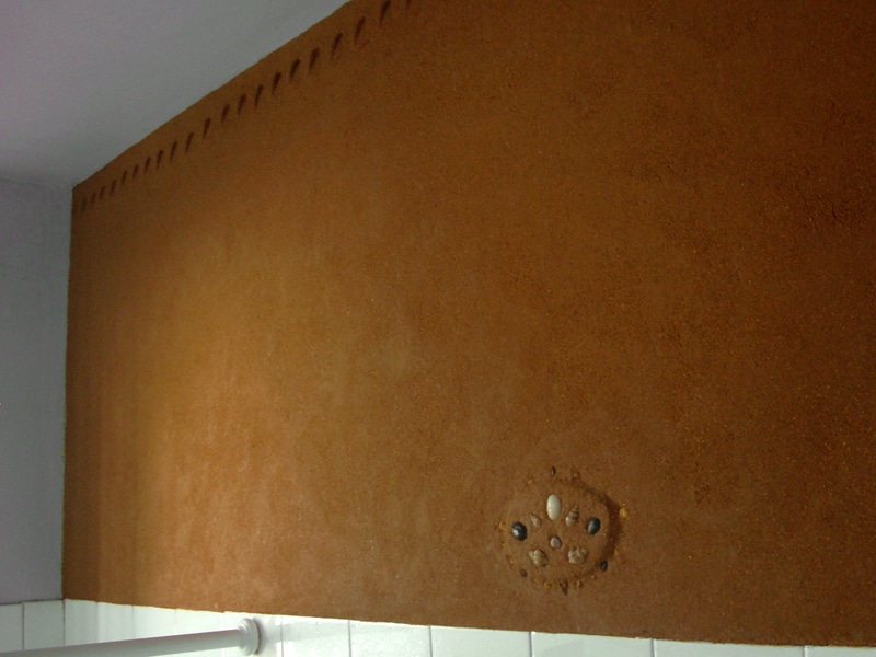 Leempleister voor badkamer