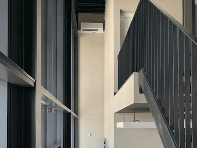 Design Micro Stucwerk voor trapmuren